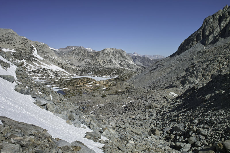From Bishop Pass.