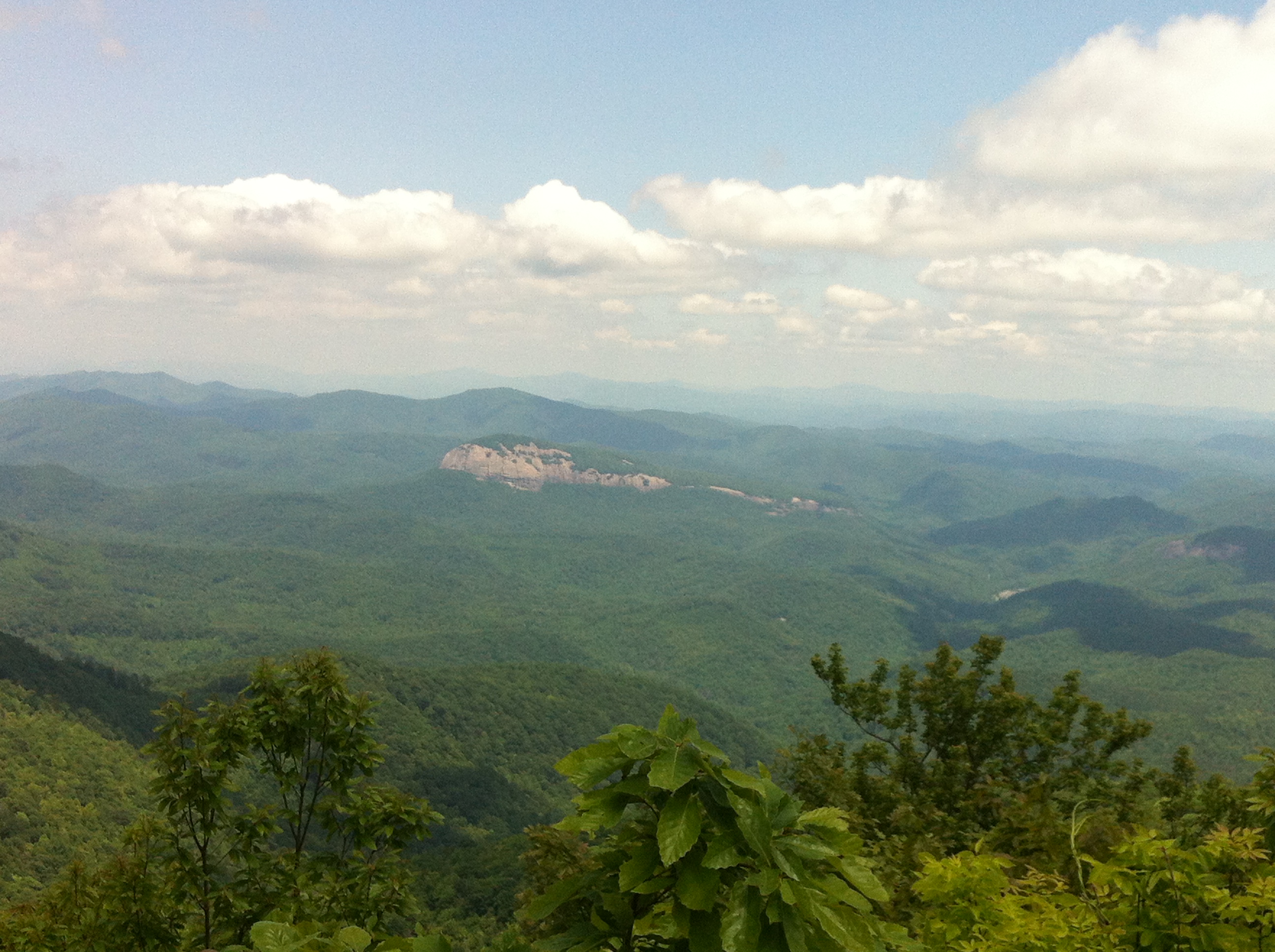 Looking Glass Rock from Pilot Mountain
