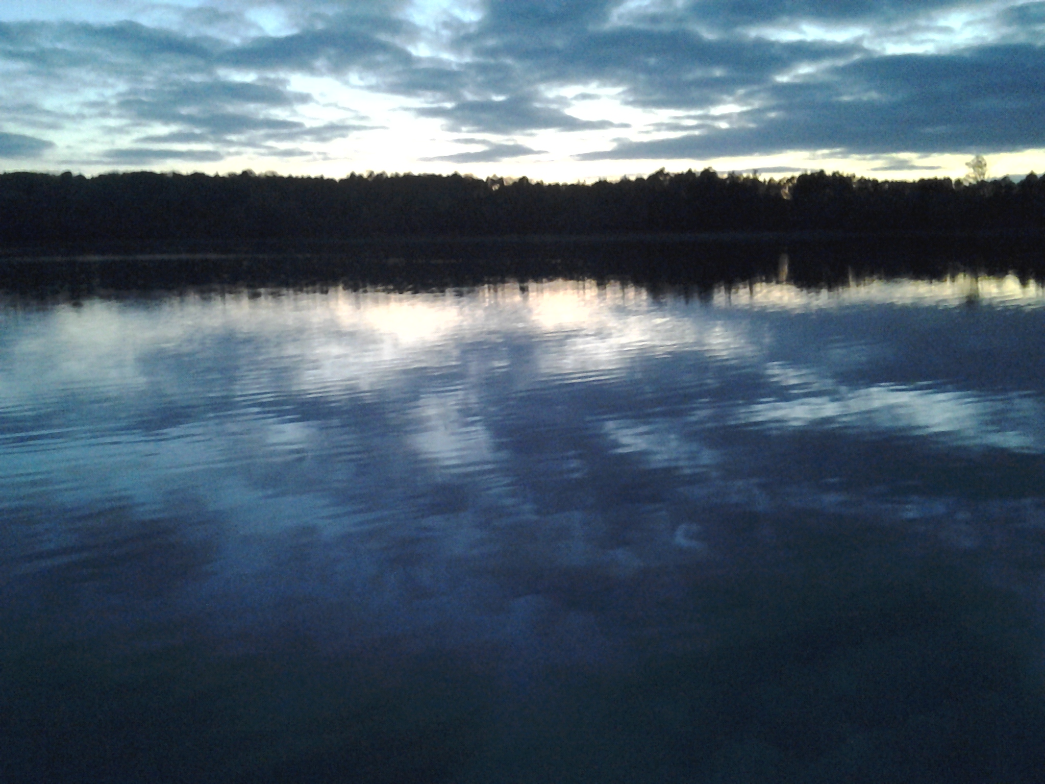 The lake, from the north side.