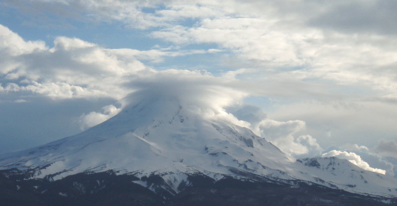 Wy'east wore a hat all day