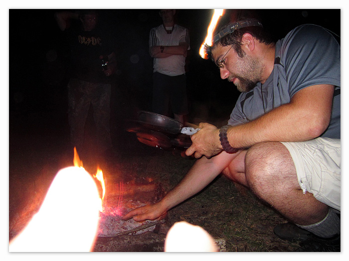 making bannock