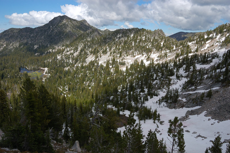 View from near the pass