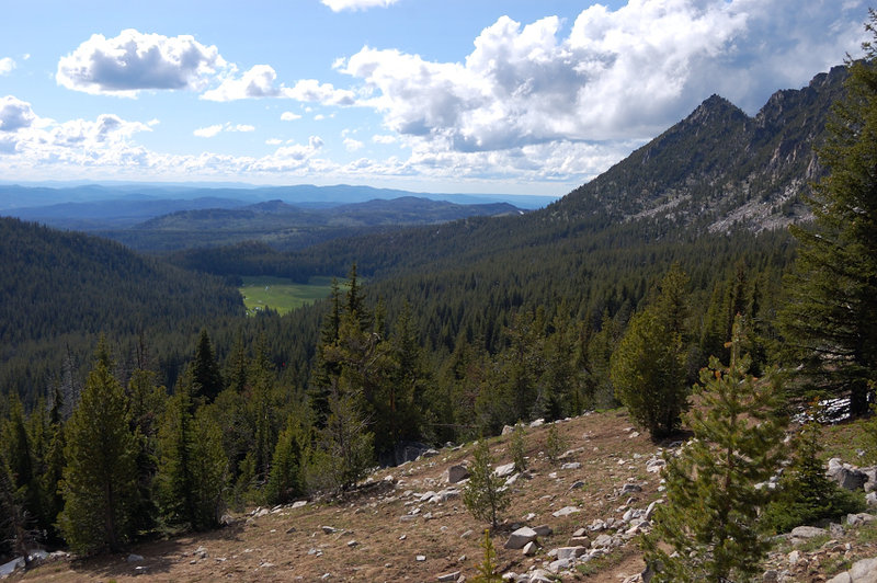 View on the other side (Crawfish Meadow in the distance)
