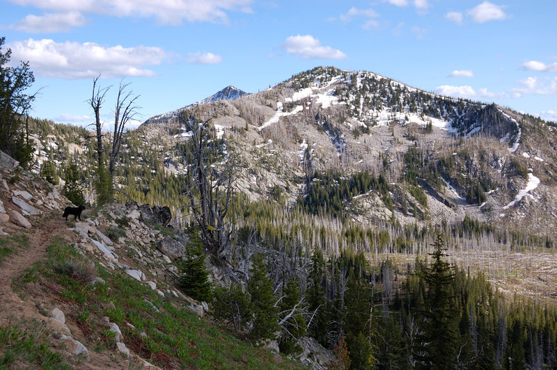 You go by one side valley after next, so even on one side of Elkhorn Ridge the view always change... And ECT often switches from east to west side of the main ridge