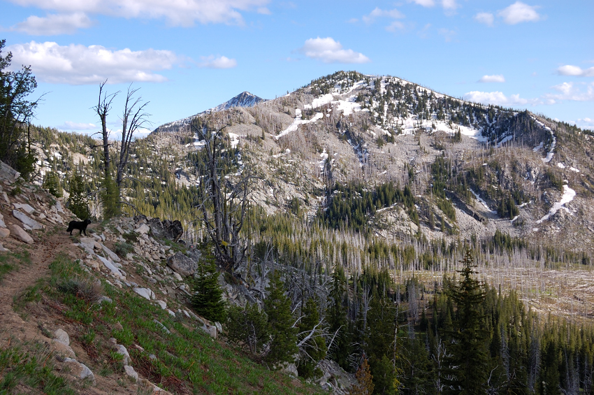 You go by one side valley after next, so even on one side of Elkhorn Ridge the view always change... And ECT often switches from east to west side of the main ridge