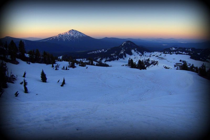Mt. Bachelor at sunrise