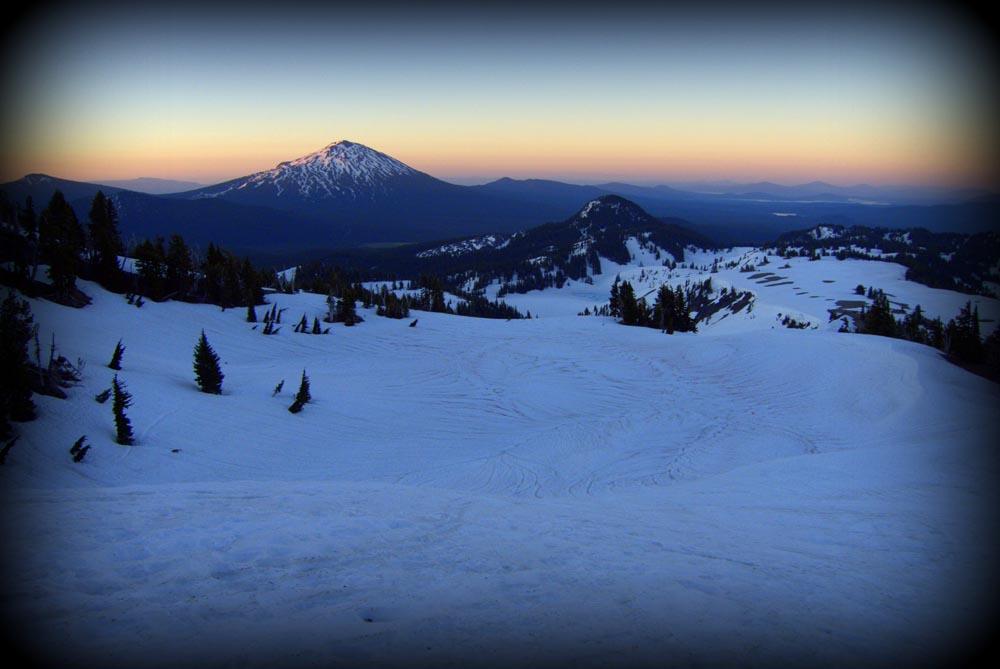 Mt. Bachelor at sunrise