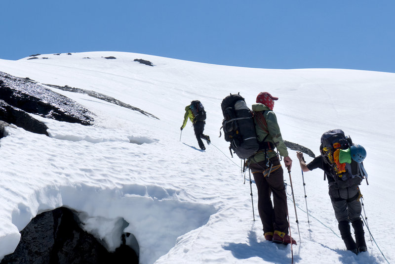 Another water source on the glacier.