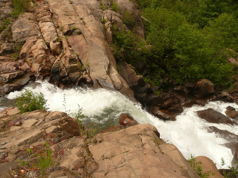 So many waterfalls, the whole time through the gorge all you hear is water falling.