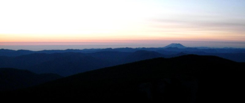 Sunset on Tanner Butte