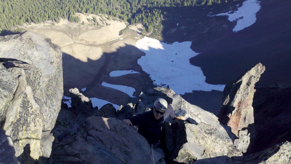 Almost at the summit