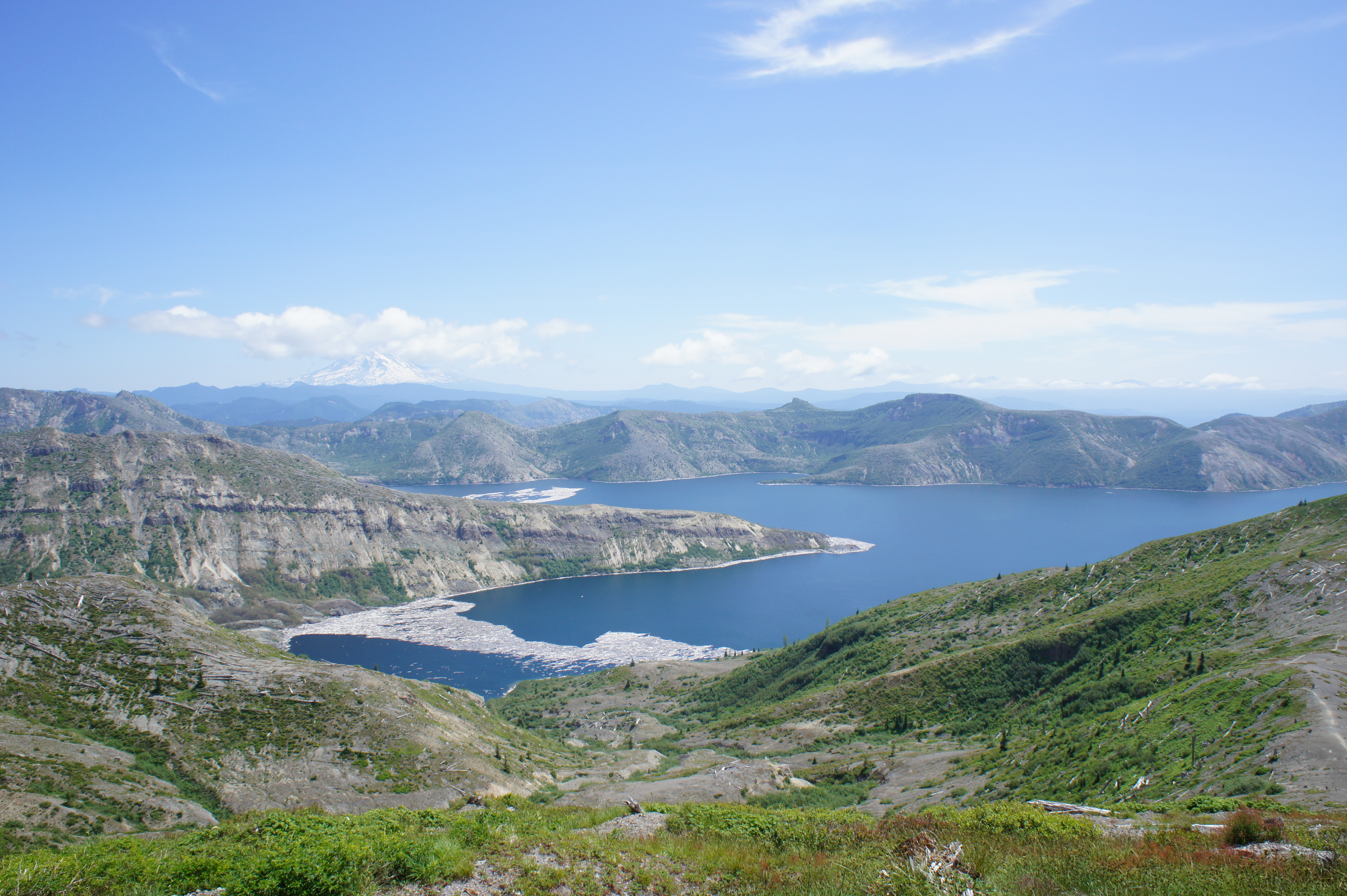 Spirit Lake from Harry's Saddle