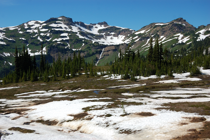 Many meadows have either just melted off, or due in a few days.