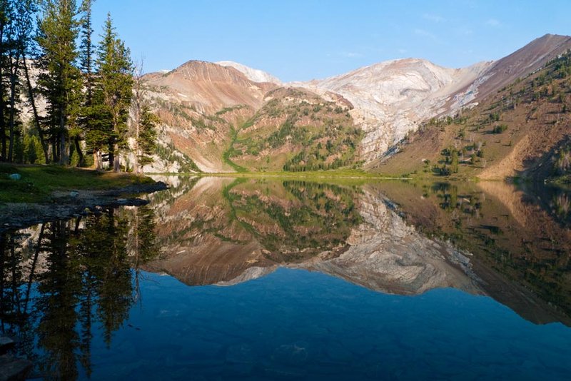 Ice Lake in the morning