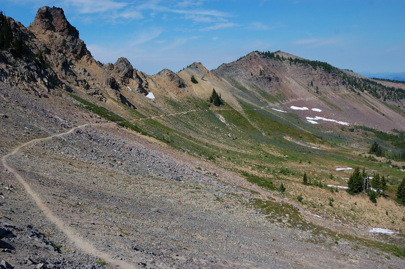 PCT along Hogsback Ridge - this was my favorite stretch
