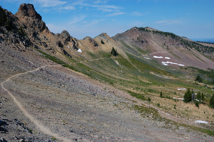 PCT along Hogsback Ridge - this was my favorite stretch