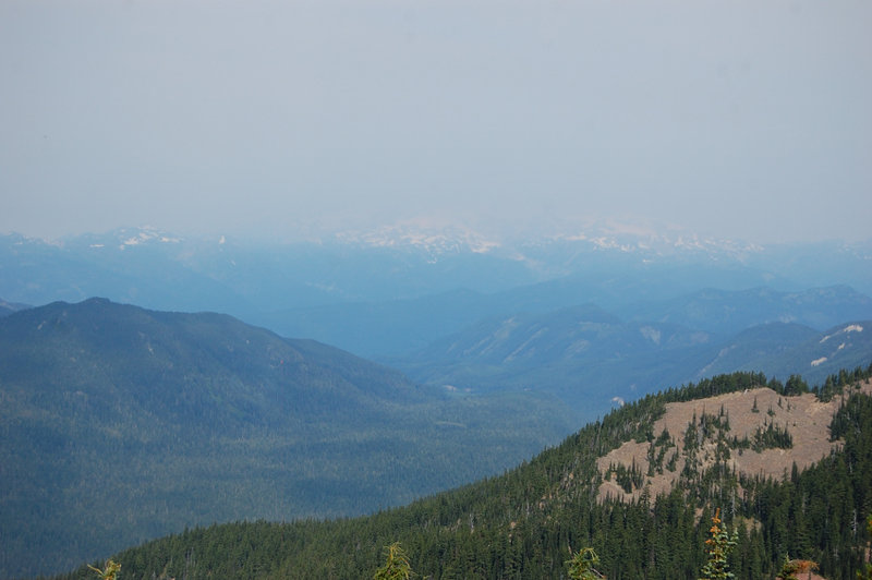 Even smokier "view" of Rainier