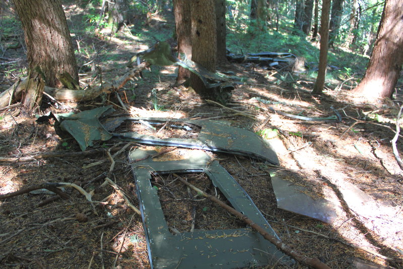 heli crash site
