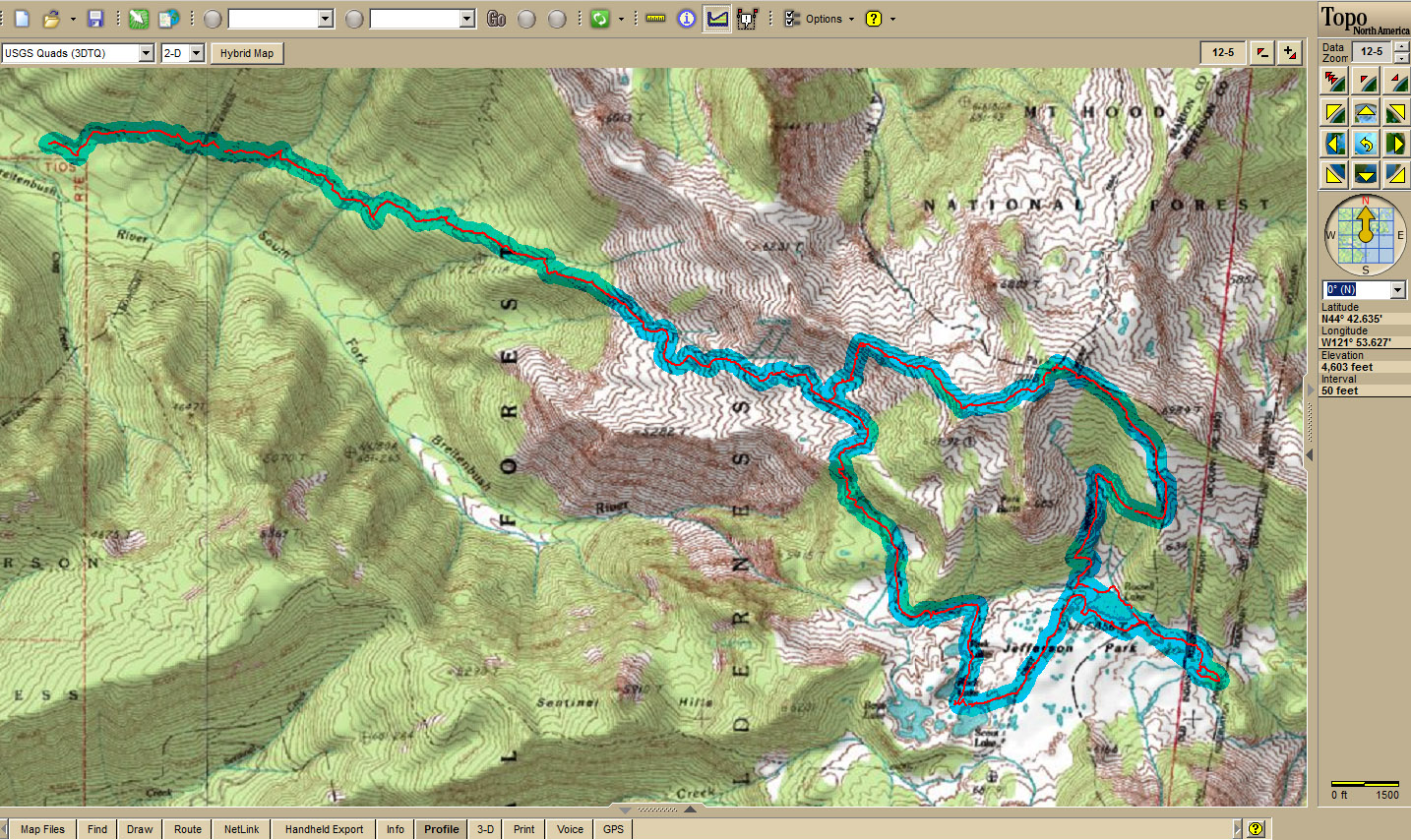 Did the loop in the end CCW - first visited Jefferson park, then wanted to do the "real" Park Butte (the map shows two) but realized I'm running short of daylight, and instead hiked the ridge back down to camp