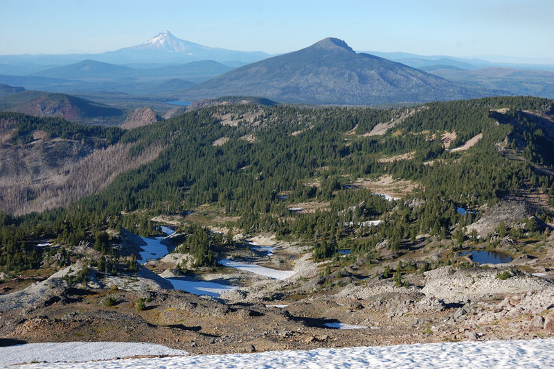 North to Mt. Hood and Olallie Butte - amazing country and all new to me