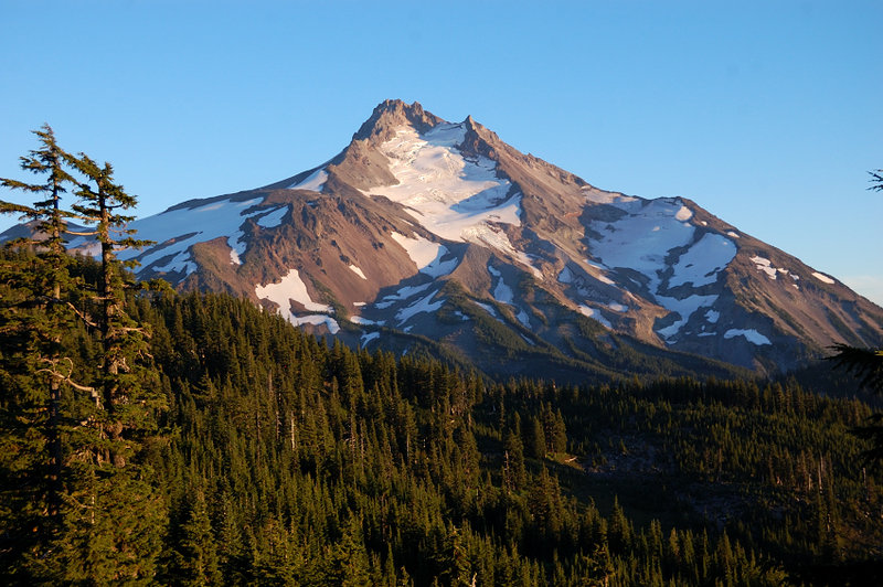 Then we steeply dropped back on the south side of the ridge