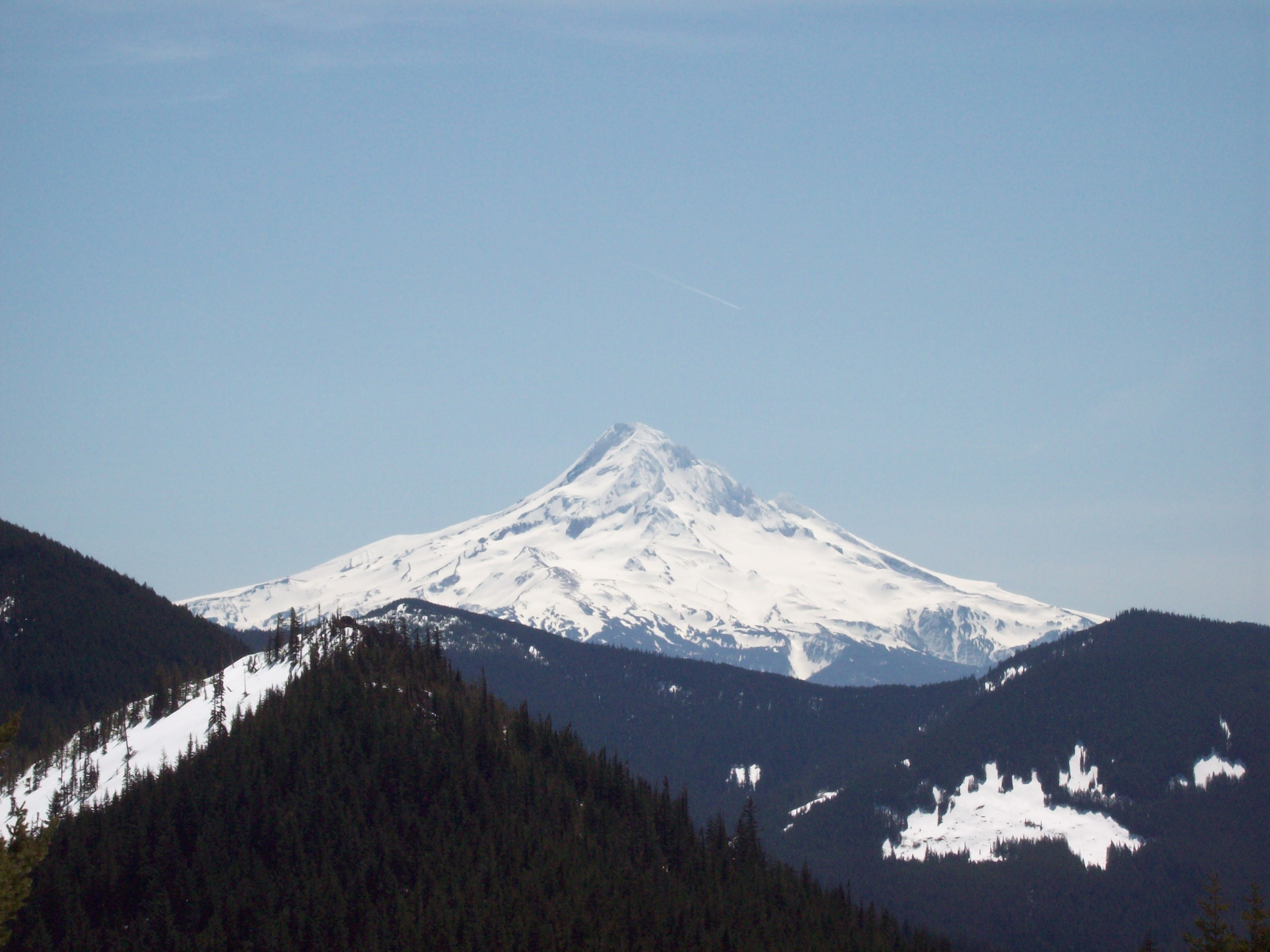 Mount Hood, looking good.