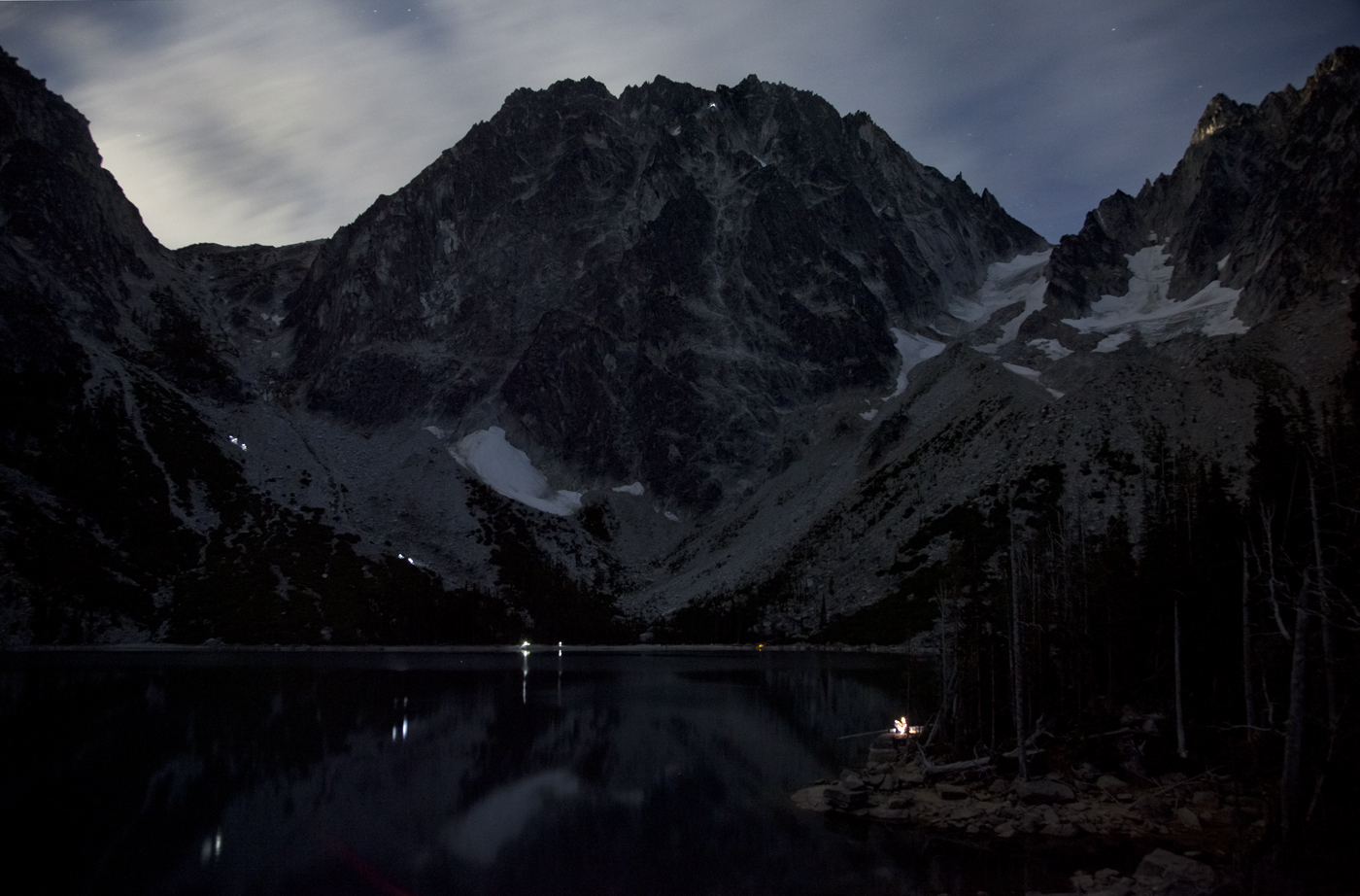 Dragontail at night