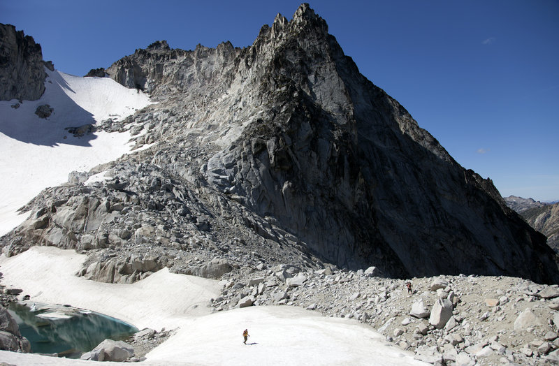 The top of Asgaard Pass