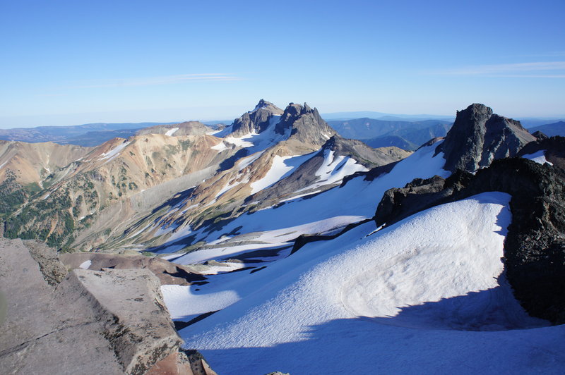 From the top of Old Snowy Mtn