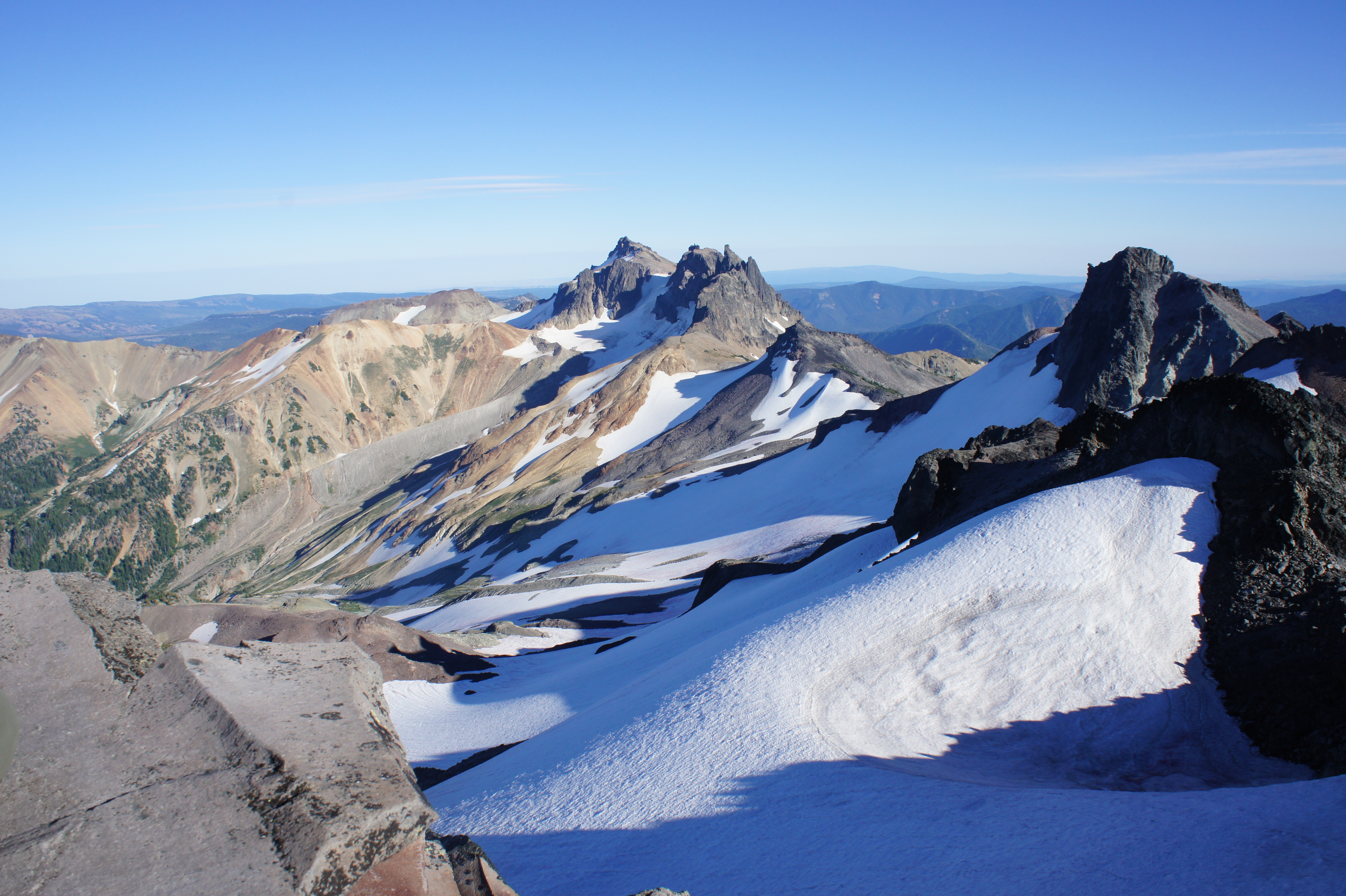 From the top of Old Snowy Mtn