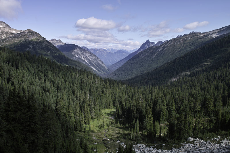 From Suiattle Pass
