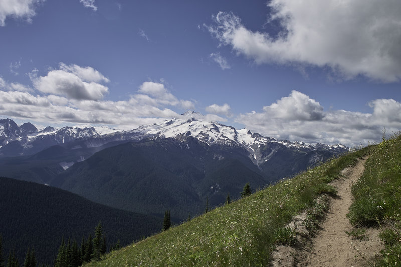 Miner's Ridge view of Glacier Peak