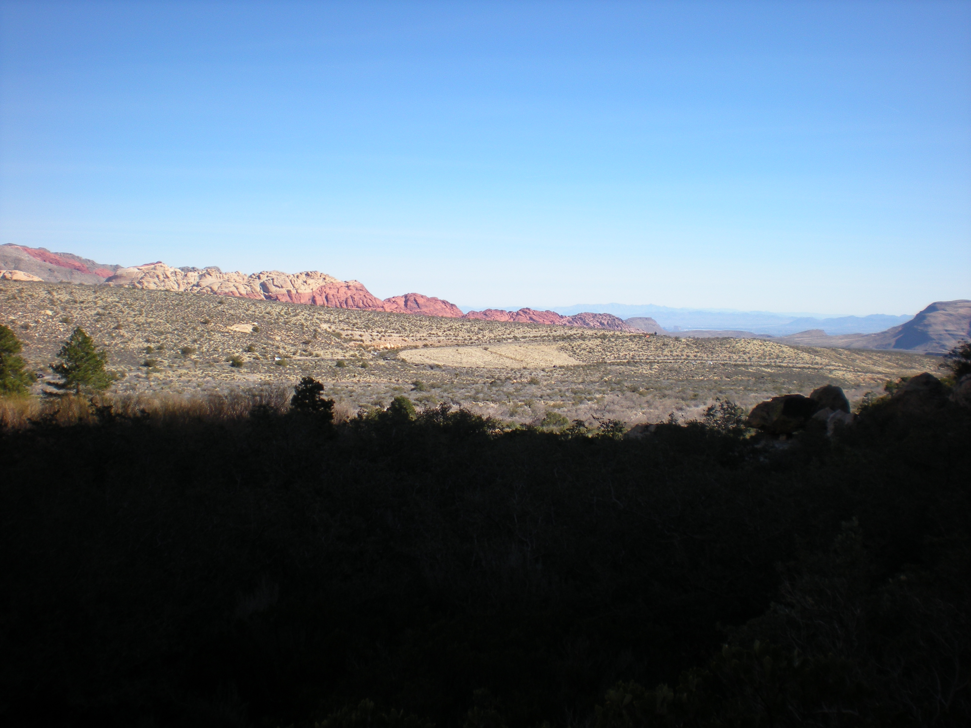 Looking back on part of Red Rock