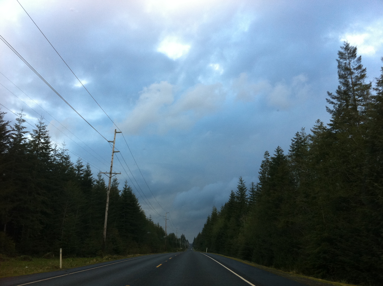 Indigo skies (picture doesn't do it justice)