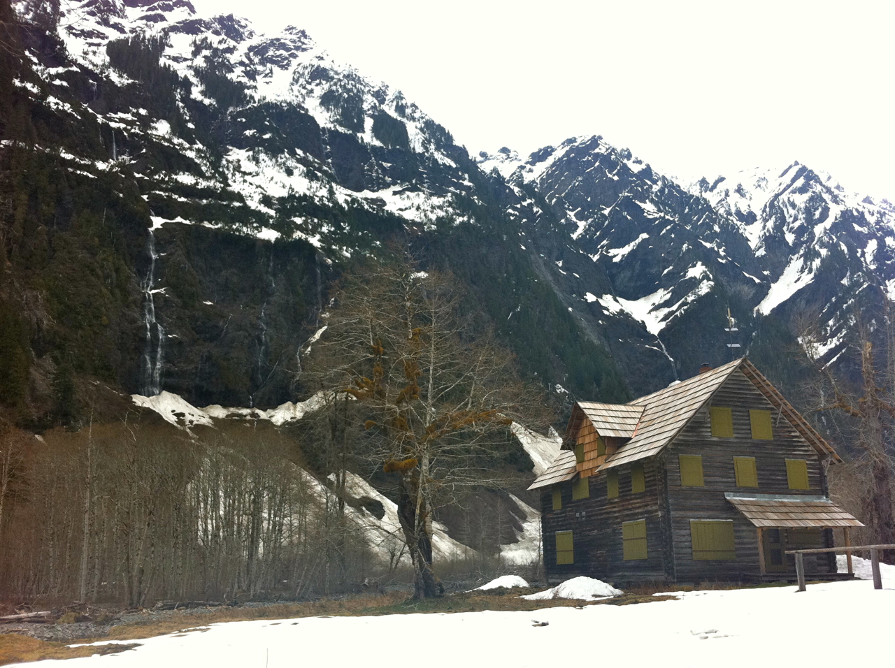 The chalet.