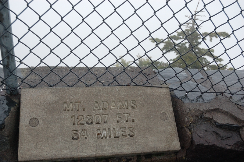 The signs helped to imagine the big views