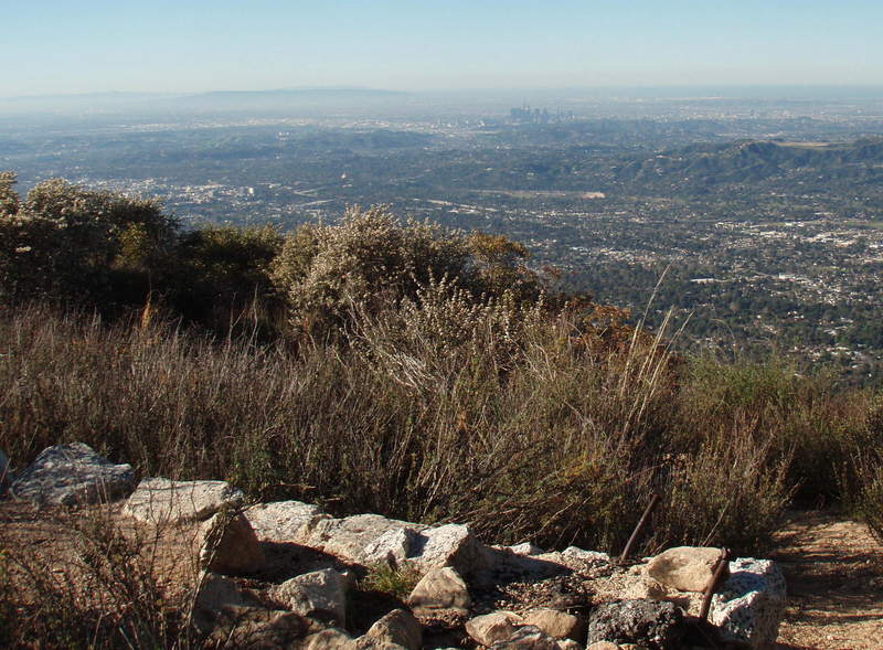 View of L A