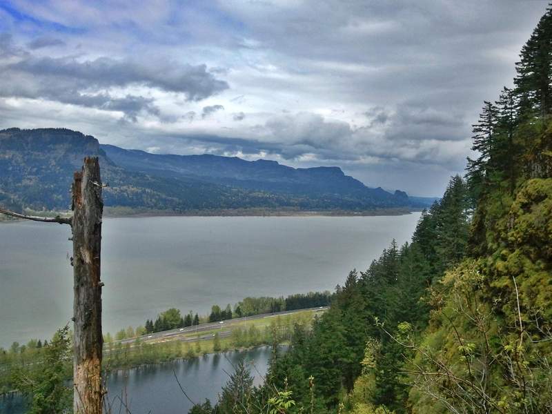 Viewpoint on the way out.
