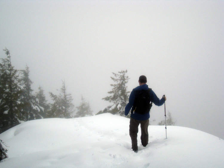 Beautiful view from the summit