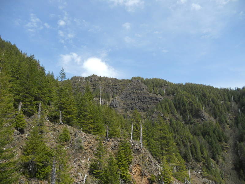 view of West side of Kings from West Ridge scramble
